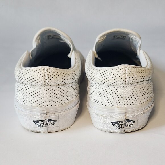 VANS Slip-On Perf Leather Shoe - Picture 3 of 4